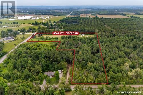 4060 10Th Side Road, Bradford West Gwillimbury, ON - Outdoor With View