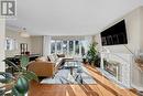 Upper - 4230 Bloor Street W, Toronto, ON  - Indoor Photo Showing Living Room With Fireplace 