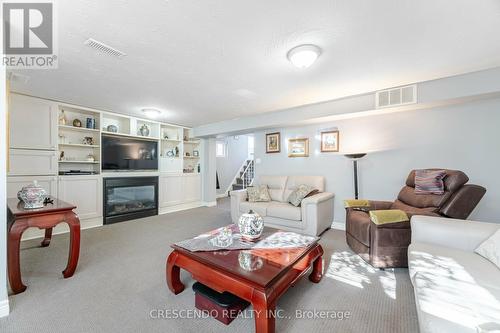 3659 Holden Crescent, Mississauga, ON - Indoor Photo Showing Living Room With Fireplace