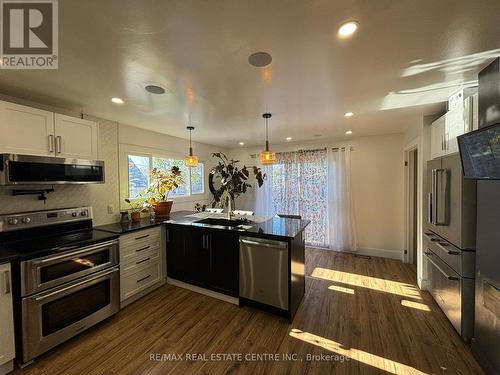 153 Elgin Street, London, ON - Indoor Photo Showing Kitchen With Stainless Steel Kitchen With Upgraded Kitchen