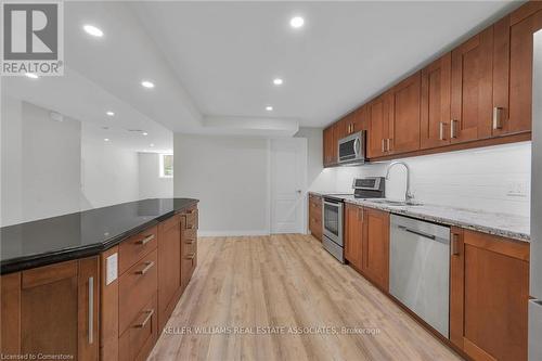 Lower - 455 Brigadoon Drive, Hamilton, ON - Indoor Photo Showing Kitchen