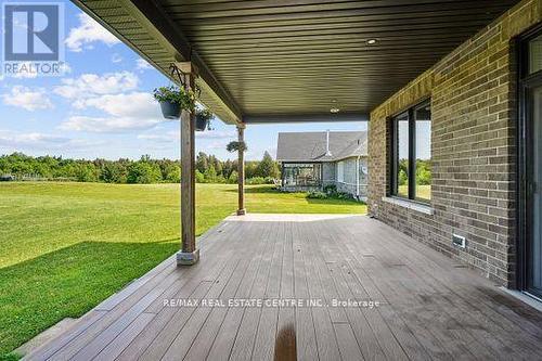 9738 Dundas Street E, Erin, ON - Outdoor With Deck Patio Veranda With Exterior