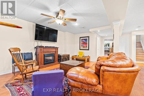 1220 Cyprus Road, Kingston (Kingston East (Incl Barret Crt)), ON - Indoor Photo Showing Living Room With Fireplace