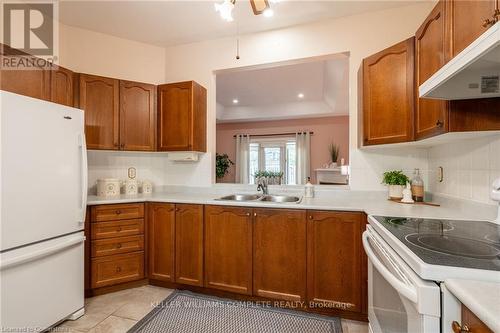 44 Greentrail Drive, Hamilton, ON - Indoor Photo Showing Kitchen With Double Sink