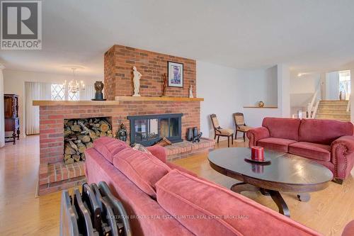 739 Sand Lake Road E, Rideau Lakes, ON - Indoor Photo Showing Living Room With Fireplace