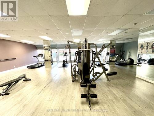 309 - 2550 Lawrence Avenue E, Toronto, ON - Indoor Photo Showing Gym Room