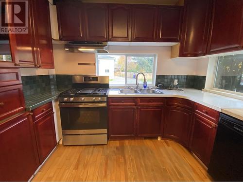 2610 Kalum Street, Terrace, BC - Indoor Photo Showing Kitchen With Double Sink