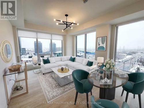 1507 - 8868 Yonge Street E, Richmond Hill, ON - Indoor Photo Showing Living Room