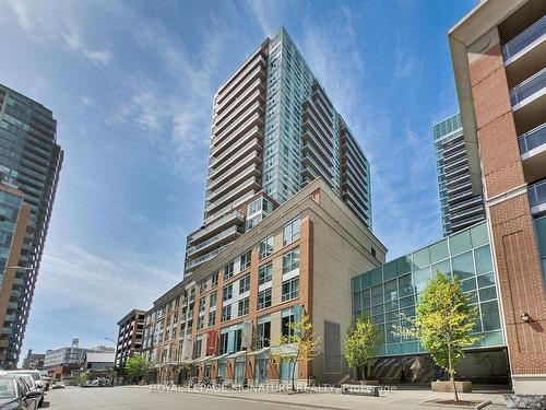 702-50 Lynn Williams St, Toronto, ON - Outdoor With Balcony With Facade