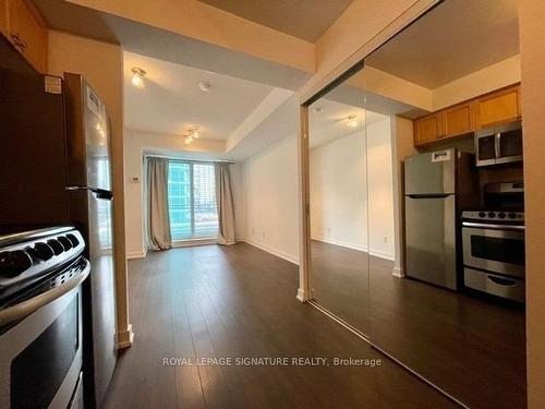 702-50 Lynn Williams St, Toronto, ON - Indoor Photo Showing Kitchen With Stainless Steel Kitchen