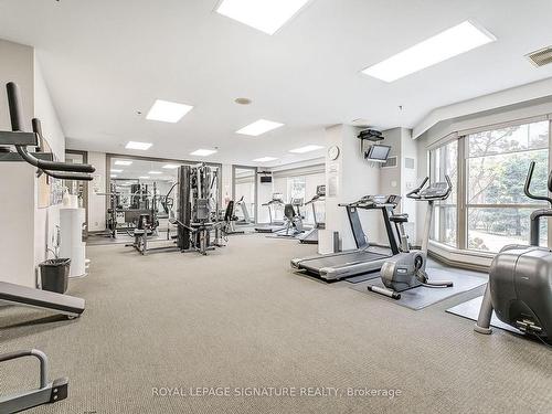 1203-75 King St E, Mississauga, ON - Indoor Photo Showing Gym Room