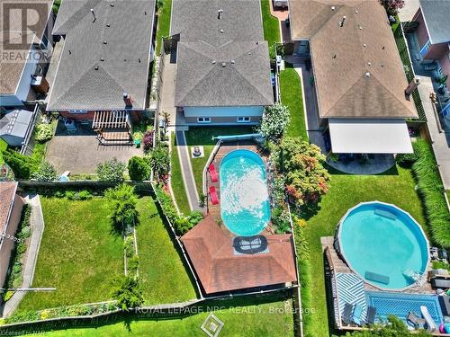 23 Andrea Drive, St. Catharines (462 - Rykert/Vansickle), ON - Outdoor With Above Ground Pool