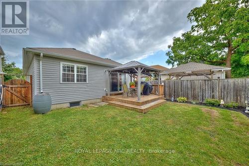 42 Chicory Crescent, St. Catharines (452 - Haig), ON - Outdoor With Deck Patio Veranda