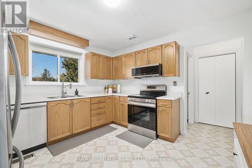 410 Old Hamburg Road, Greater Napanee, ON - Indoor Photo Showing Kitchen With Double Sink