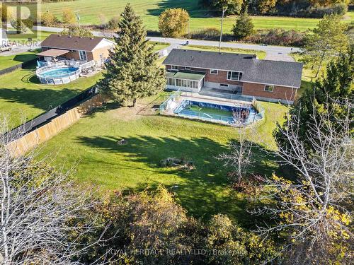 410 Old Hamburg Road, Greater Napanee, ON - Outdoor With In Ground Pool With View