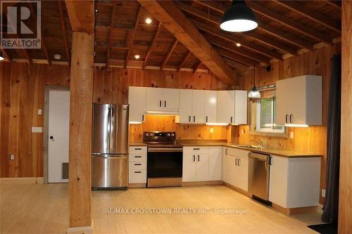 1056 Elm Road, Innisfil, ON - Indoor Photo Showing Kitchen With Stainless Steel Kitchen