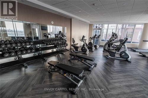 1002 - 20 George Street, Hamilton, ON - Indoor Photo Showing Gym Room