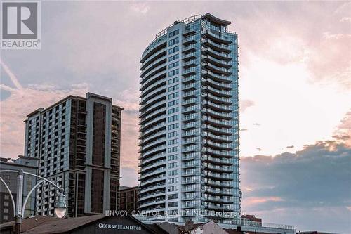 1002 - 20 George Street, Hamilton, ON - Outdoor With Facade