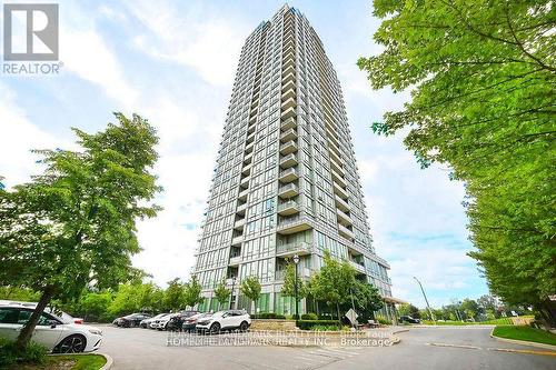 2512 - 3525 Kariya Drive N, Mississauga, ON - Outdoor With Balcony With Facade