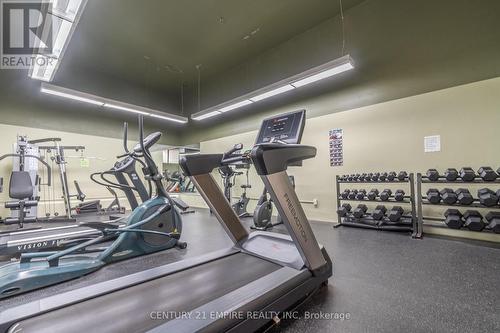 1203 - 5 Lisa Street, Brampton, ON - Indoor Photo Showing Gym Room