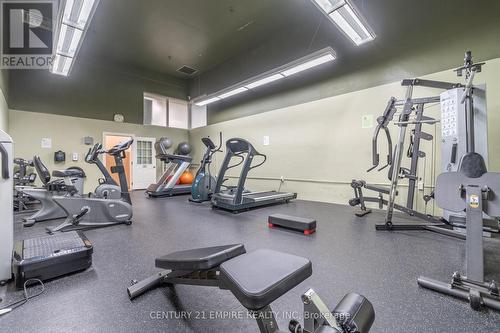 1203 - 5 Lisa Street, Brampton, ON - Indoor Photo Showing Gym Room