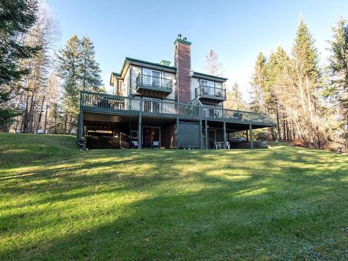 Back facade - 1704 Ch. Du Golf, Mont-Tremblant, QC - Outdoor With Deck Patio Veranda