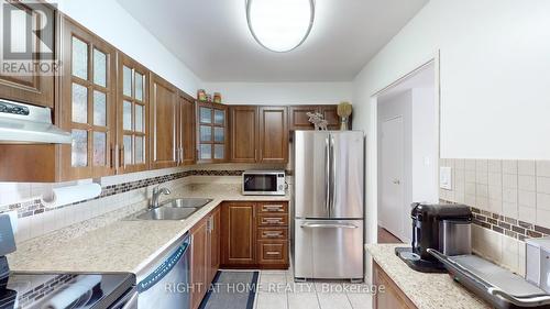 #905 - 1580 Mississauga Valley Boulevard, Mississauga, ON - Indoor Photo Showing Kitchen With Double Sink