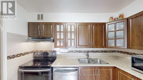 #905 - 1580 Mississauga Valley Boulevard, Mississauga, ON - Indoor Photo Showing Kitchen With Double Sink