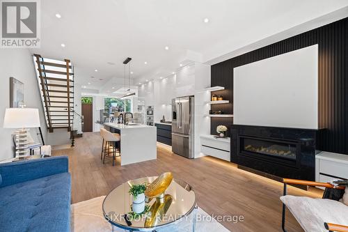 42 Orley Avenue, Toronto, ON - Indoor With Fireplace