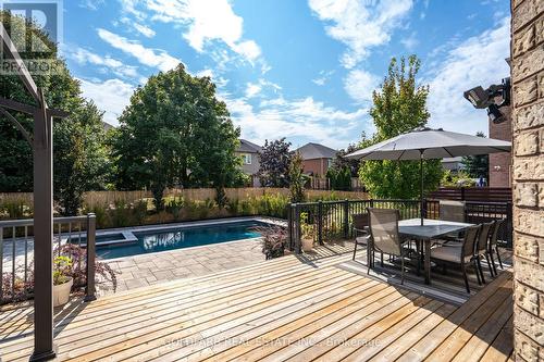 215 Thomson Creek Boulevard, Vaughan, ON - Outdoor With In Ground Pool With Deck Patio Veranda