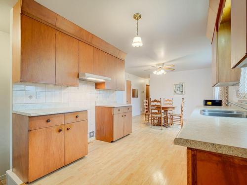 Kitchen - 237 Rue Bernard, Cowansville, QC - Indoor Photo Showing Kitchen With Double Sink