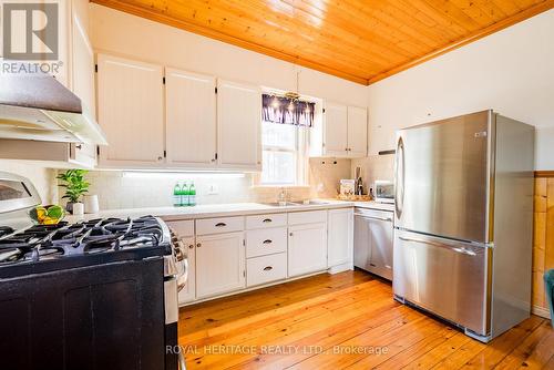 1764 Percy Street, Cramahe, ON - Indoor Photo Showing Kitchen With Double Sink