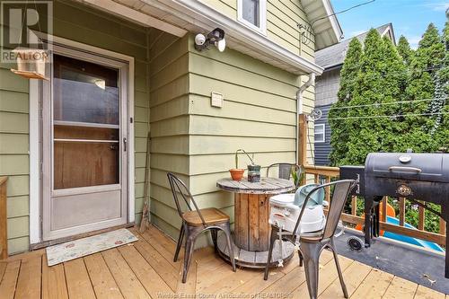 1349 Moy Avenue, Windsor, ON - Outdoor With Deck Patio Veranda With Exterior