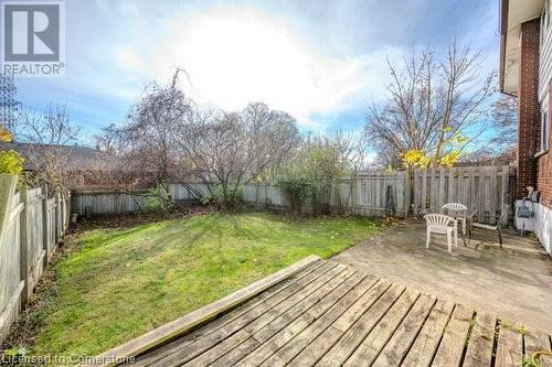 Wooden terrace featuring a yard - 175 Cedarbrae Avenue, Waterloo, ON - Outdoor With Deck Patio Veranda With Backyard