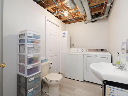 Powder room - 24 Rue Wilfrid-Lalonde, Rigaud, QC - Indoor Photo Showing Laundry Room