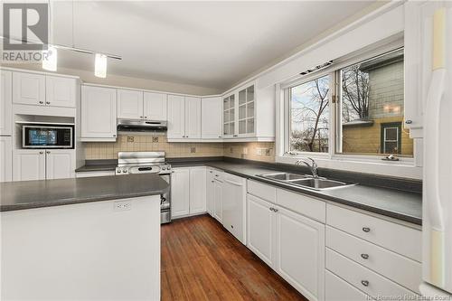 58 Broadway Street, Moncton, NB - Indoor Photo Showing Kitchen With Double Sink