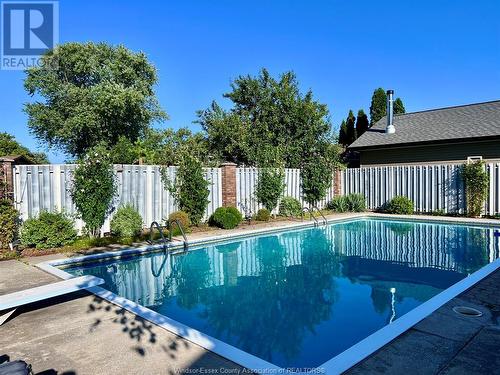 3009 Apple Lane, Windsor, ON - Outdoor With In Ground Pool With Backyard