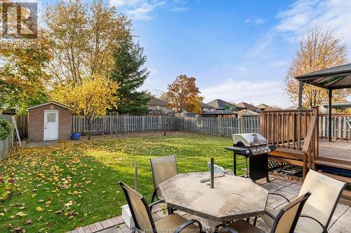 12561 Northfield Way, Tecumseh, ON - Outdoor With Backyard