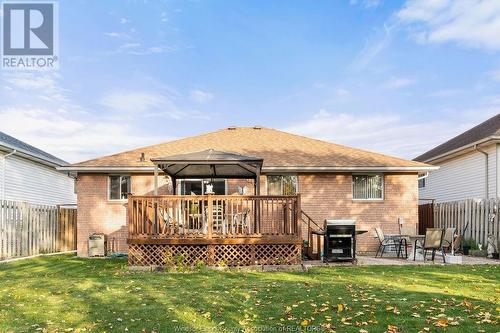 12561 Northfield Way, Tecumseh, ON - Outdoor With Deck Patio Veranda With Exterior