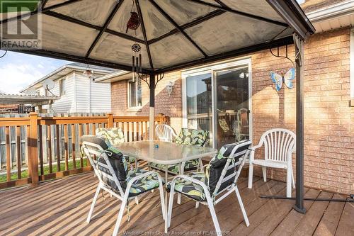 12561 Northfield Way, Tecumseh, ON - Outdoor With Deck Patio Veranda With Exterior