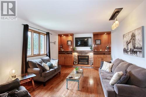 1234 Kenwick Way, Lasalle, ON - Indoor Photo Showing Living Room With Fireplace