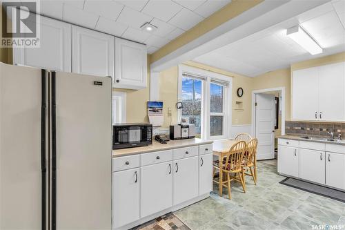 2 1St Street E, Langham, SK - Indoor Photo Showing Kitchen With Double Sink