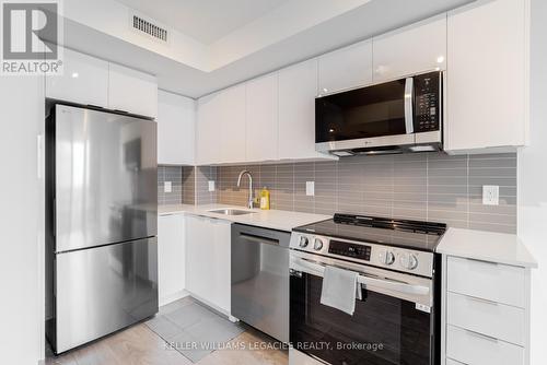 804 - 255 Malta Avenue, Brampton, ON - Indoor Photo Showing Kitchen With Upgraded Kitchen