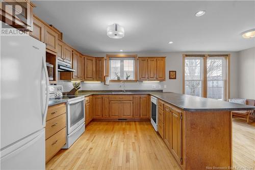 20 Floral Avenue, Sussex, NB - Indoor Photo Showing Kitchen With Double Sink