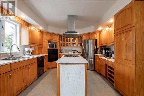 88 S Shediac River Rd, Shediac Bridge, NB - Indoor Photo Showing Kitchen With Double Sink