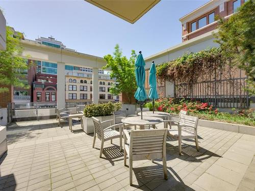 1407-728 Yates St, Victoria, BC - Outdoor With Deck Patio Veranda With Exterior