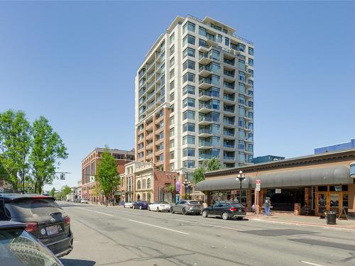 1407-728 Yates St, Victoria, BC - Outdoor With Facade