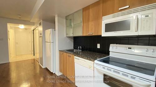 1105-38 Grenville St, Toronto, ON - Indoor Photo Showing Kitchen