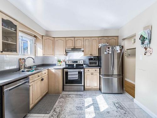 66 Arleta Ave, Toronto, ON - Indoor Photo Showing Kitchen With Double Sink