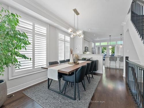 76 Lobo Mews, Toronto, ON - Indoor Photo Showing Dining Room